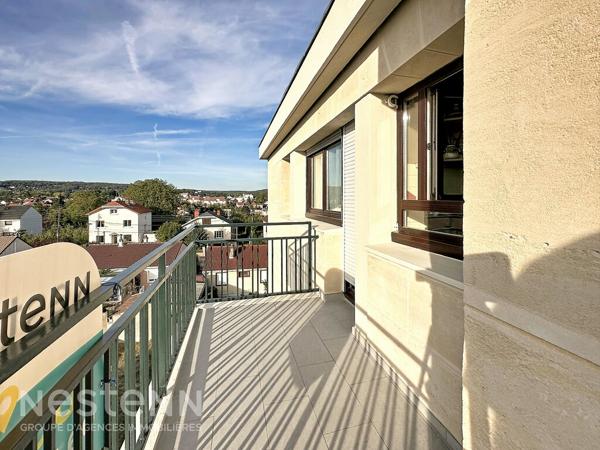 Appartement Eaubonne Cerisaie 4 pièce(s) 77.23 m2 dernier étage, balcon, cave et parking