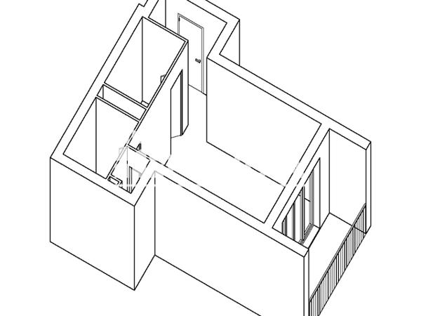 Location Studio 29.58 m² - AVENUE DUVERGIER DE HAURANNE Bayonne 64100
