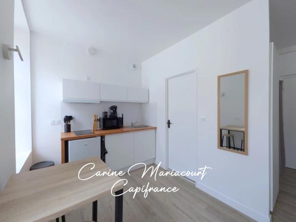 🏡 À louer – Studio meublé de 23,10 m² entièrement rénové – DPE B - proche de toutes les commodités 🌟