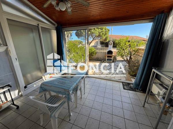 À vendre Maison 3 pièces 39.96 m² - St Pierre La Mer 11560