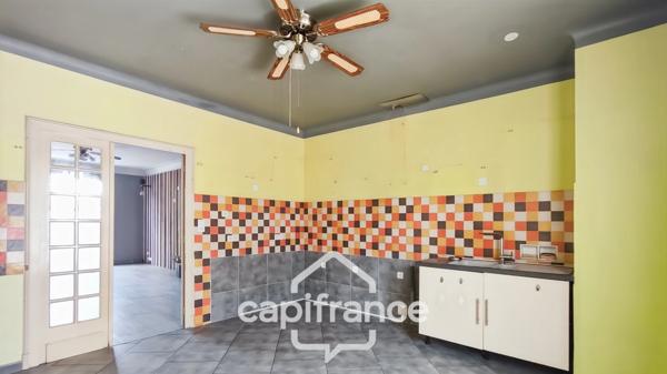 Maison à vendre 157 m² avec 5 chambres + vaste sous-sol - MONSEMPRON LIBOS (47)