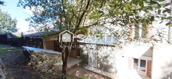 Maison de ville de 93m² sur Morlaix, 3 chambres avec cour, jardin
