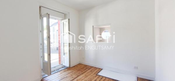 Maison de ville de 93m² sur Morlaix, 3 chambres avec cour, jardin