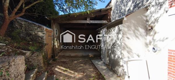 Maison de ville de 93m² sur Morlaix, 3 chambres avec cour, jardin