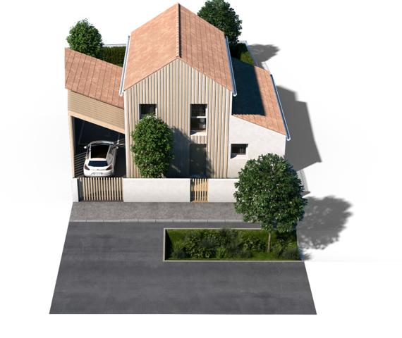 A VENDRE SAINTE SOULLE MAISON 4 CHAMBRES AVEC JARDIN ET GARAGE