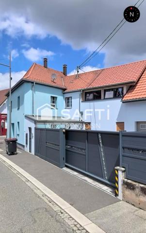 EN EXCLUSIVITÉ – Appartement T4 entièrement rénové au cœur d'Oberhoffen-sur-Moder