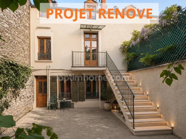 ÉTAMPES 91 CENTRE-VILLE – IMMEUBLE À RÉINVENTER AVEC JARDIN ET FORT POTENTIEL