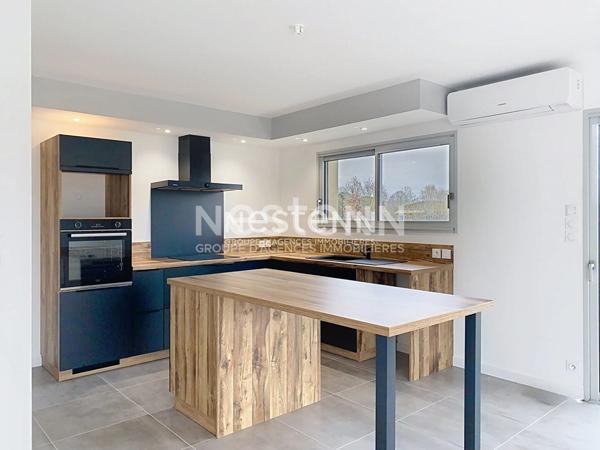 A vendre Maison neuve de plain pied de 110M2 à SARAMON, sur terrain clos avec portail électrique lot 14