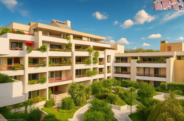 Marseille (13009) Marseille Quartier SAINT ANNE à partir de 258 000 euro le T2 de 42m2 et 19 m2 de terrasse