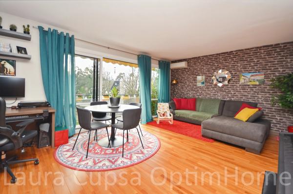 SCEAUX - 8 MIN RER - 3/4 P - 65,67 M² - BALCON - DERNIER ETAGE - CAVE - PARKING LIBRE DANS RESIDENCE FERMEE