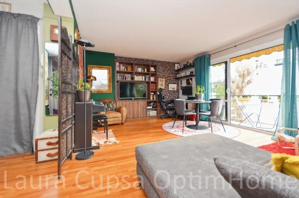 SCEAUX - 8 MIN RER - 3/4 P - 65,67 M² - BALCON - DERNIER ETAGE - CAVE - PARKING LIBRE DANS RESIDENCE FERMEE