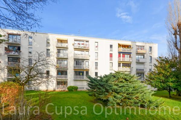 SCEAUX - 8 MIN RER - 3/4 P - 65,67 M² - BALCON - DERNIER ETAGE - CAVE - PARKING LIBRE DANS RESIDENCE FERMEE