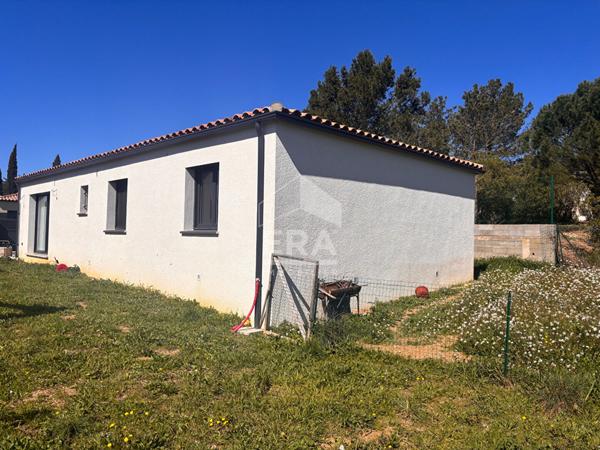 Villa plain-pied 108,5 m² - 4 chambres - Terrain 706 m² - DPE A
