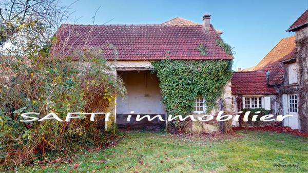 Maison ancienne de 160m2 + grange 40m2 + jardin 950m2 / RENOVATION TOTALE