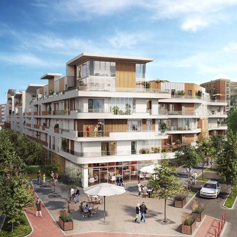 Appartement 2 pièces neuf de 44 m2 avec terrasse - Villiers-sur-Marne