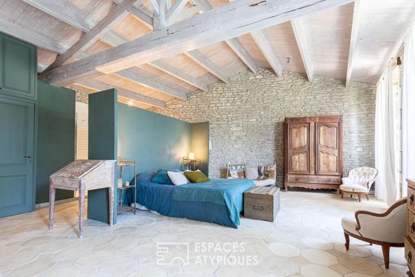 Propriété d’exception au coeur d’un parc arboré, entre authenticité et art de vivre