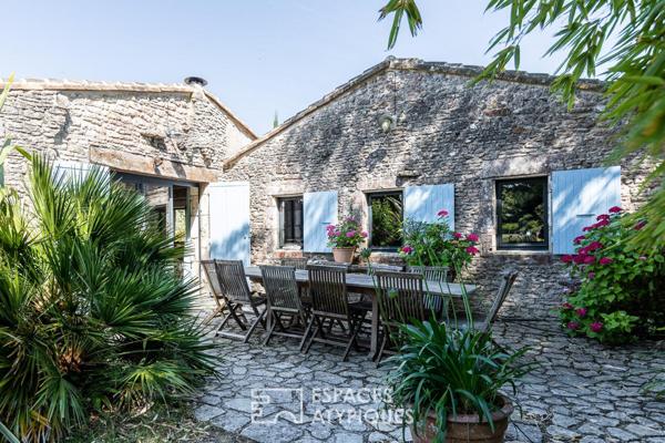 Propriété d’exception au coeur d’un parc arboré, entre authenticité et art de vivre