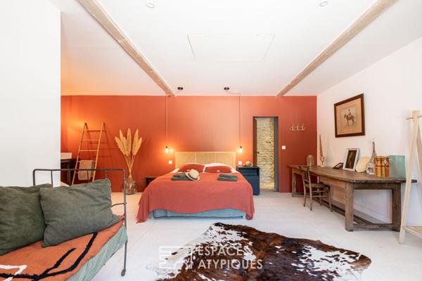 Propriété d’exception au coeur d’un parc arboré, entre authenticité et art de vivre