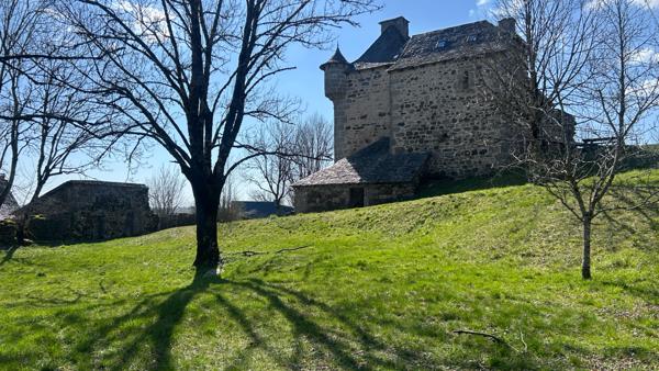 Manoir du XIVe siècle : Authenticité, Air pur et Golf entre l'Aubrac et les Monts du Cantal Laguiole
