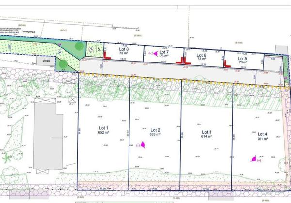 Terrain à bâtir 726 m² à Bourgneuf 17220