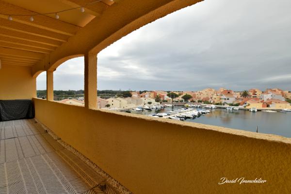 Le Barcarès (66420) À VENDRE – F3/4 DUPLEX VUE PANORAMIQUE | LE BARCARÈS (66)