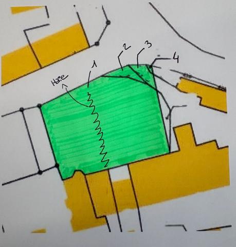 Terrain constructible à Issé