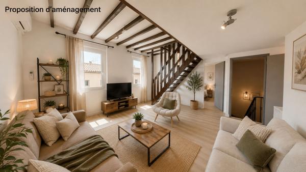 Maison de village, 3 chambres