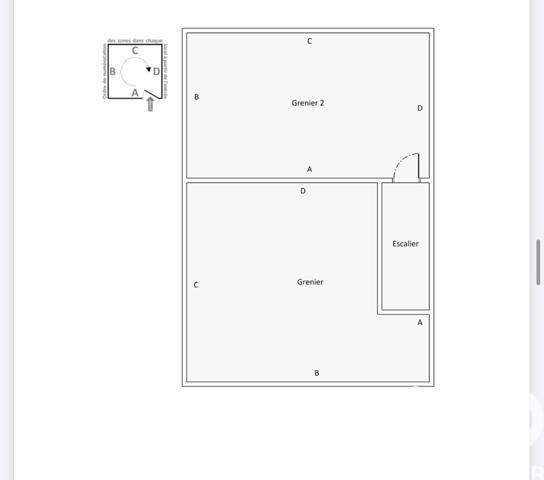 Maison à vendre 4 pièces 62 m² Loudun