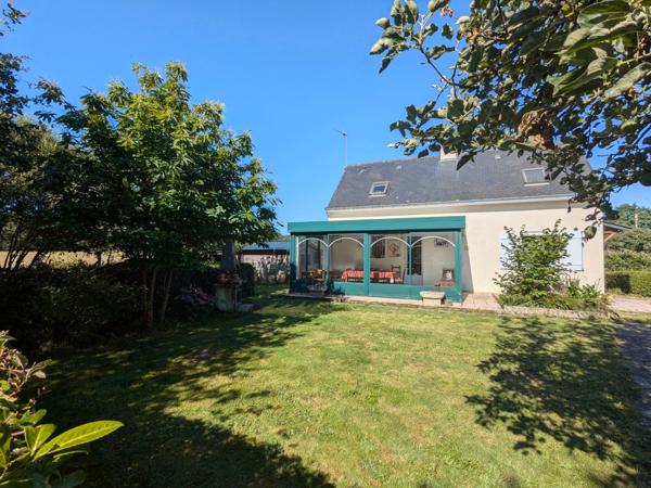 44410 HERBIGNAC - Maison A VENDRE - 2 chambres ( possibilité de 3)  - véranda - Garage- terrain 1290 m2
