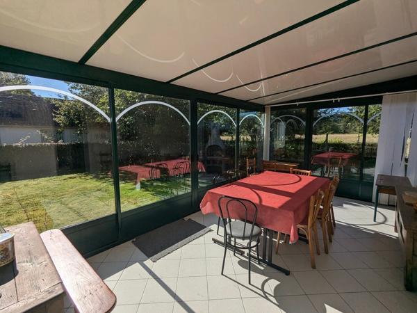 44410 HERBIGNAC - Maison A VENDRE - 2 chambres ( possibilité de 3)  - véranda - Garage- terrain 1290 m2