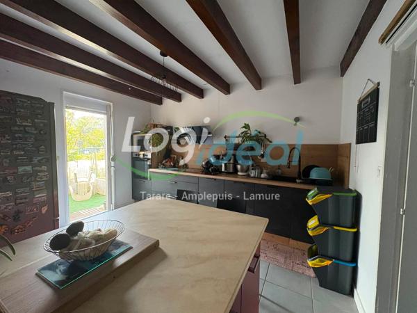 Maison 3 chambres en bon état avec garage et terrain. Détails des diagnostics énergétiques