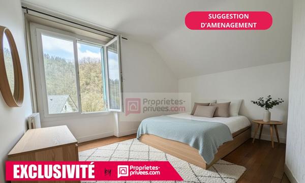 Maison Familiale d'environ 110m² avec véranda et terrain de 789 m²-Saint-Hilaire-Peyroux