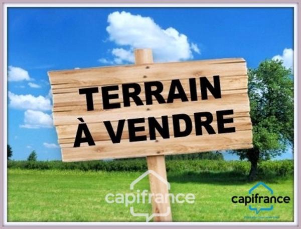 Terrain constructible à vendre de 621 m² Champigny-En-Rochereau (86) Hors lotissement