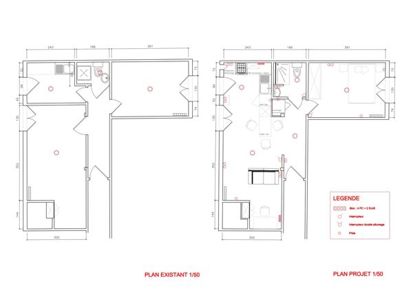 Appartement 2 pièces - 42 m² Exclusivité