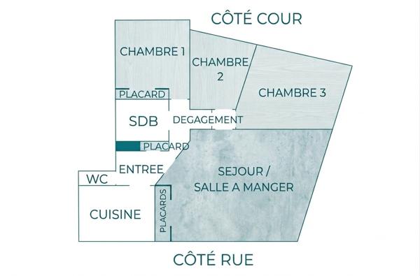 Appartement Nantes - Saint-Mihiel - 4 pièce(s) 91m2 - Garage - Cave(s)