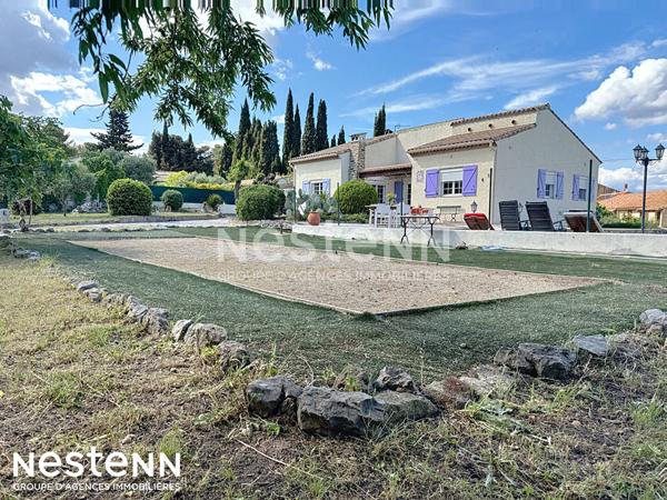 NEVIAN maison T5 de plain-pied, libre de 4 faces, avec toiture neuve