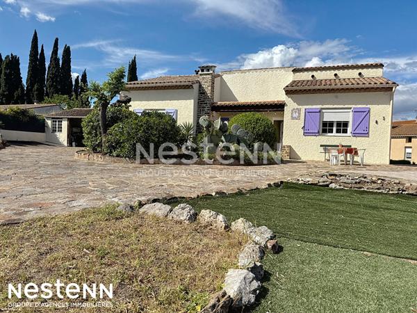 NEVIAN maison T5 de plain-pied, libre de 4 faces, avec toiture neuve