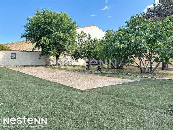 NEVIAN maison T5 de plain-pied, libre de 4 faces, avec toiture neuve