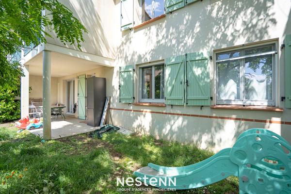A VENDRE - PLAISANCE DU TOUCH - Appartement 3 pièces 63 m² en rez de jardin avec une place de parking