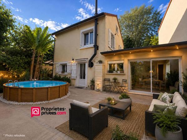 Charmante maison familiale avec jardin, terrasses et dépendance 115 m2