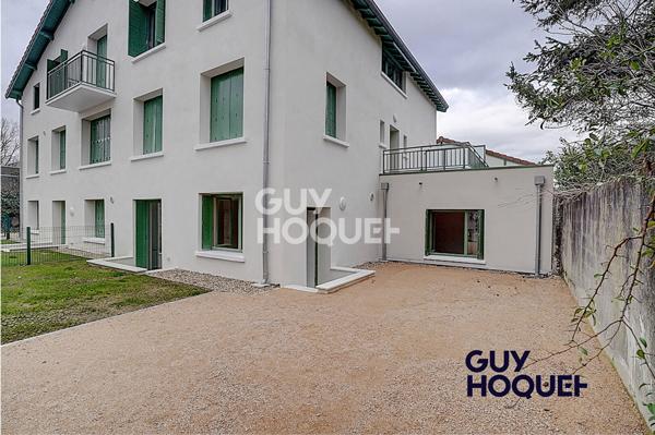 APPARTEMENT 2 PIECES DE 50,70 m² - 1 JARDIN PRIVATIF de 74 m² + 1 STATIONNEMENT