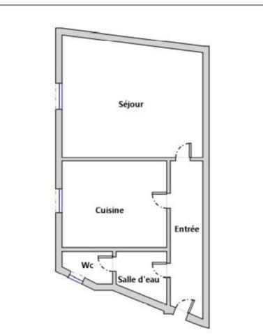 Studio 25 m² - Montreuil limite Vincennes (Quartier Carnot)