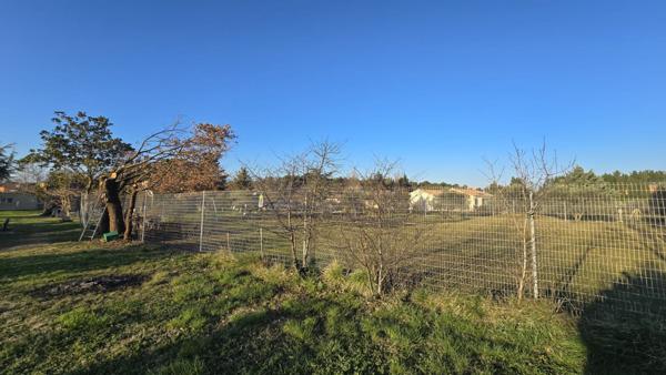 Terrain avec superbe vue Trets 1605 m2