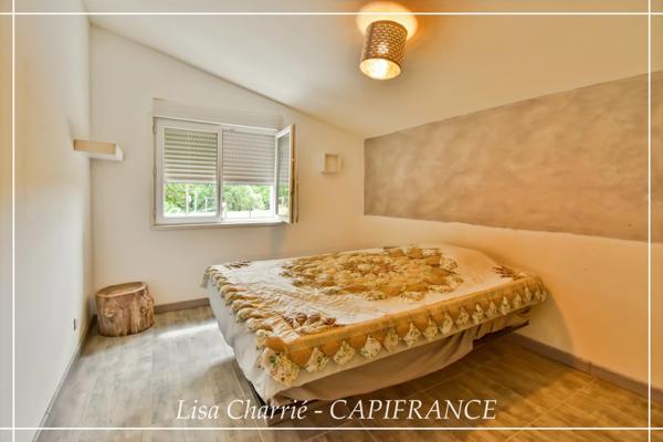 Maison à vendre 5 pièces de 137 m2 habitables sur 4017 m2 de terrain clôturé, garage, atelier, hangar et piscine proche de VIC FEZENSAC (32)