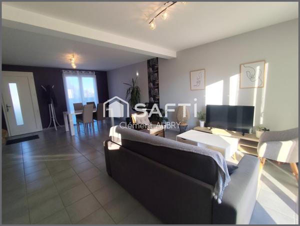 Pavillon 4 chambres avec terrain !