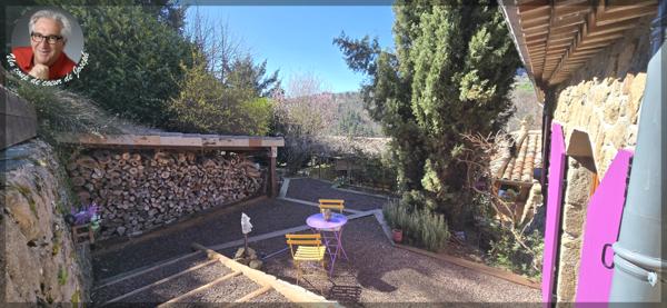 Mariac (07160) Vente prestige - Maison en pierres 290 m² - Le Cheylard - 2,6 Hectares de terrain