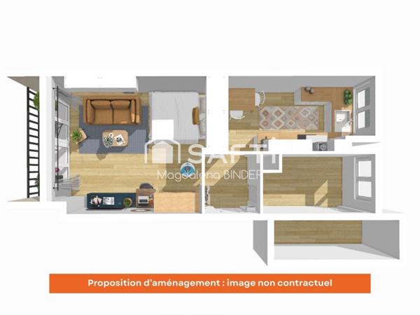 Rue Monttessuy | L'appartement idéal