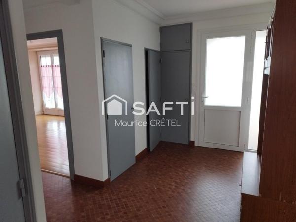 MAISON 130 M²+4CHS+GARAGES+TERRAIN CONSTRUCTIBLE