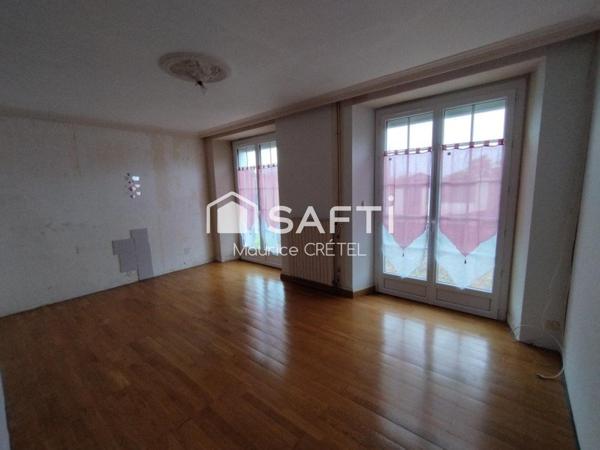 MAISON 130 M²+4CHS+GARAGES+TERRAIN CONSTRUCTIBLE