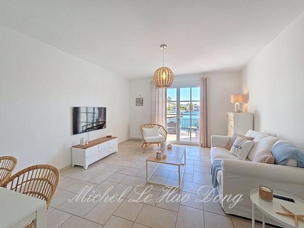 Dpt Gard (30), à vendre AIGUES MORTES marina de type P3 de 64 m²